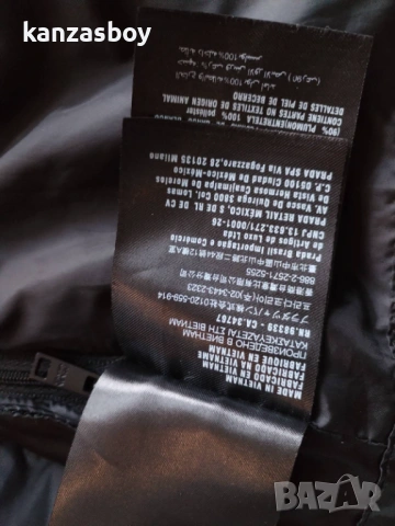 PRADA crop re nylon puffer jacket - страхотно дамско яке S КАТО НОВО, снимка 15 - Якета - 53056238
