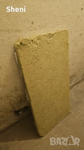 Каменна вата на плочи 5 бр с алуминиево фолио 4 х 50 х 100 см, снимка 4 - Изолации - 52719498