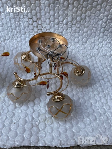 Czech Preciosa Boxemia,полилеи аплици, снимка 7 - Лампи за таван - 50454956