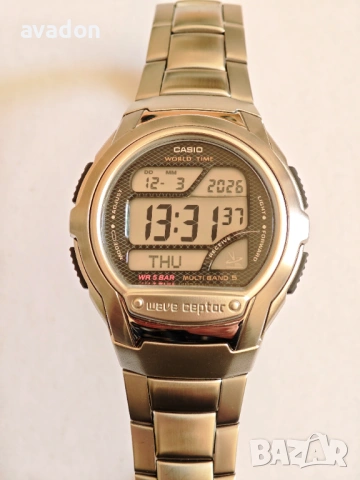 CASIO WAWE CEPTOR, снимка 4 - Мъжки - 53812829