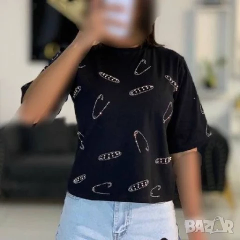 памучни дамски тениски , снимка 14 - Тениски - 50626751