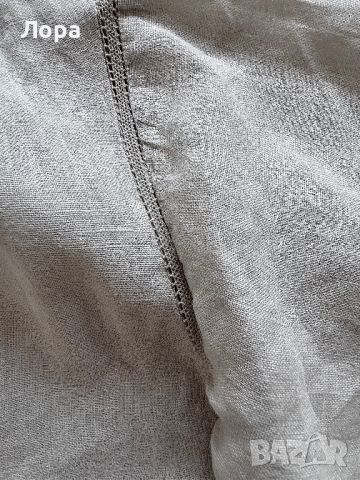 ZARA блуза 100% лен, снимка 9 - Корсети, бюстиета, топове - 46418001