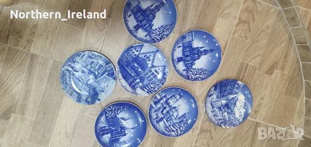 Колекционерски порцеланови чинии за стена, снимка 3 - Колекции - 51053543