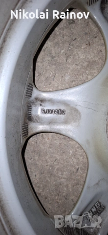 Алуминиеви джанти 14" 6JX14H2, снимка 3 - Гуми и джанти - 53626267