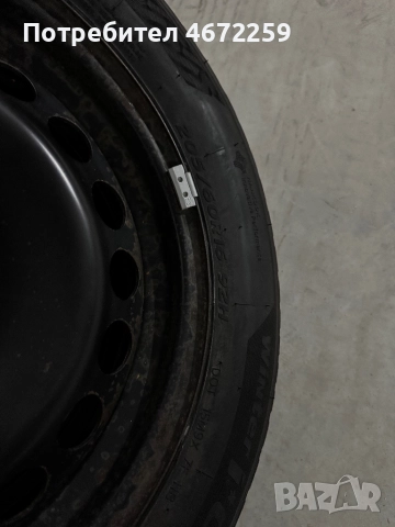 Зимни гуми Hankook 205/60/16 ДОТ със стоманени джанти 5x115 за Опел, снимка 10 - Гуми и джанти - 52697082