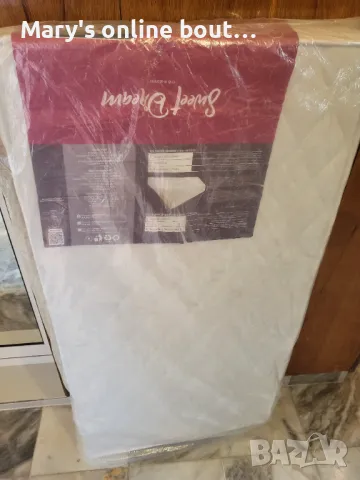 Чисто нов матрак Lorelli за бебешко кошче , снимка 2 - Бебешки легла и матраци - 49982922