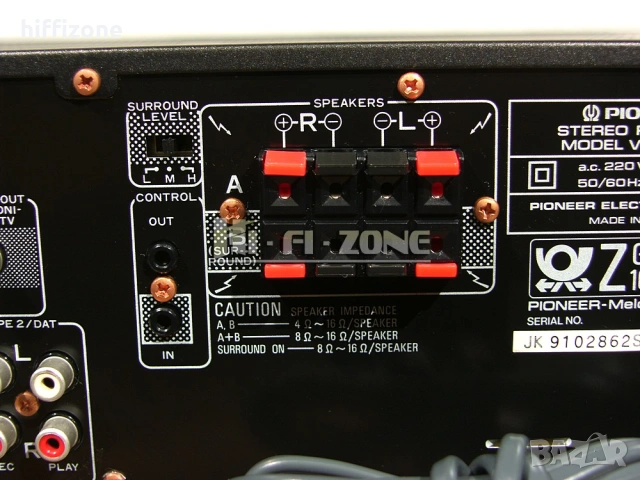 РЕСИВЪР  Pioneer vsx-3300 /1 , снимка 8 - Ресийвъри, усилватели, смесителни пултове - 53008011