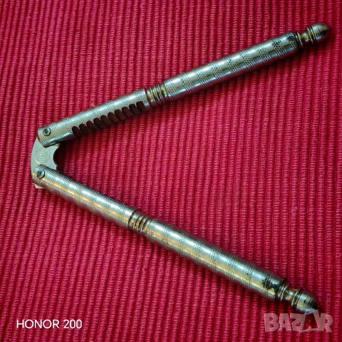 Стара метална орехотрошачка. , снимка 4 - Антикварни и старинни предмети - 54239331