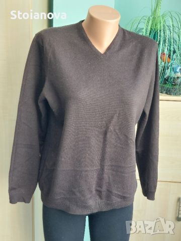 кафяв пуловер, снимка 1 - Блузи с дълъг ръкав и пуловери - 46054226