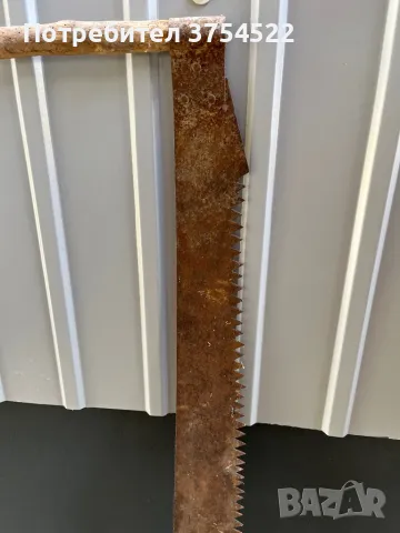 Mасивна стара стоманизирана джага, инструмент, бичкия, трион, снимка 5 - Антикварни и старинни предмети - 50398857