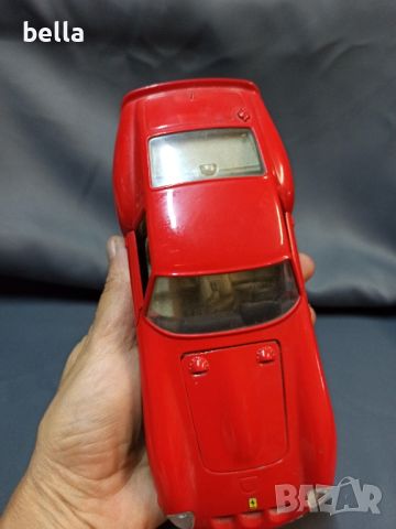 КОЛЕКЦИОНЕРСКА КОЛА -Ferrari 250 GTO-1982 1/24 -60 лв, снимка 9 - Антикварни и старинни предмети - 46790222