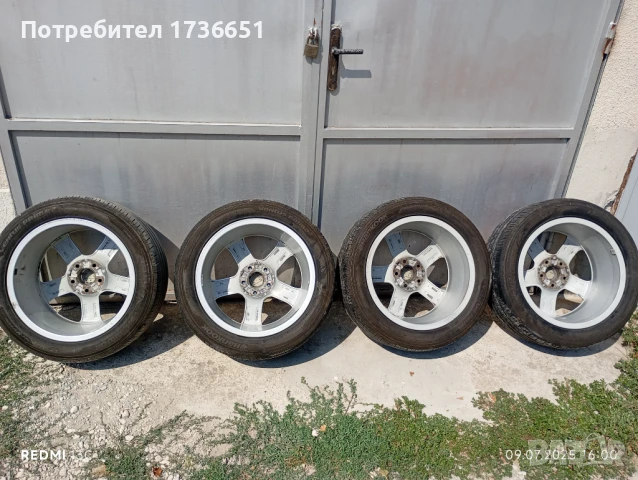 Джанти с гуми Ауди А4Б8-17", снимка 7 - Гуми и джанти - 51033981