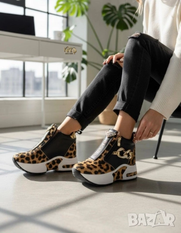 дамски маратонки на платформа louis Vuitton versace guess , снимка 2 - Маратонки - 52093129