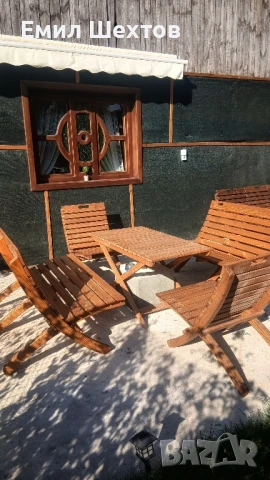 СГЪВАЕМИ ГРАДИНСКИ МЕБЕЛИ ОТ МАСИВ, снимка 5 - Градински мебели, декорация  - 51050868