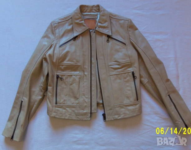 G-star оригинално кожено яке S, снимка 6 - Якета - 53243585