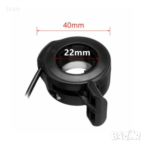 Палец за газ, масур за скутер, електрическо колело, тротинетка, снимка 5 - Друга електроника - 53985218