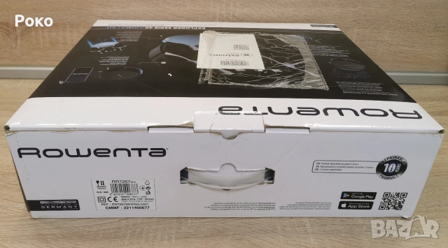 Робот прахосмукачка ROWENTA X-PLORER Animal Serie 40 RR7267WH, 33W, 24W, 0.25 л, Функция на моп, , снимка 5 - Прахосмукачки - 52868261