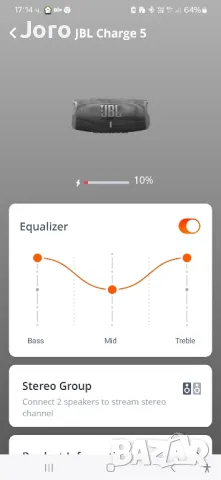чисто нова блутут колoнка jbl charge 5 , снимка 2 - Bluetooth тонколони - 46882626
