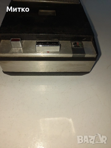 Ретро моно журналистически касетофон марка PHILIPS, снимка 5 - Антикварни и старинни предмети - 53624544