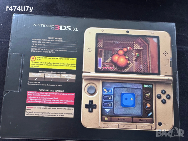 Nintendo 3ds XL Zelda Edition, снимка 2 - Игри за Nintendo - 53993853