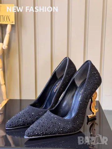 Дамски Обувки ✨YVES SAINT LAURENT , снимка 3 - Дамски обувки на ток - 49881356