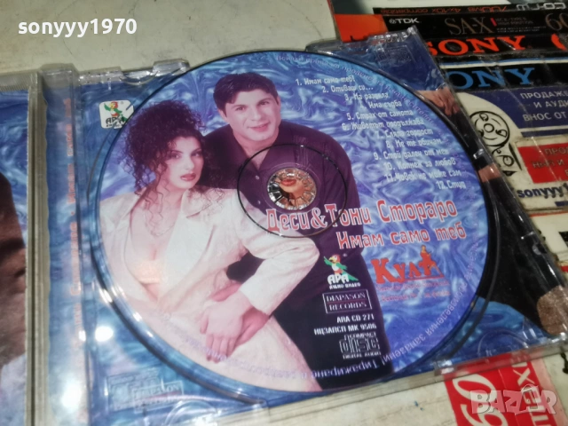 ДЕСИ & ТОНИ СТОРАРО-ОРИГИНАЛЕН ДИСК 2802262225, снимка 15 - CD дискове - 53661115