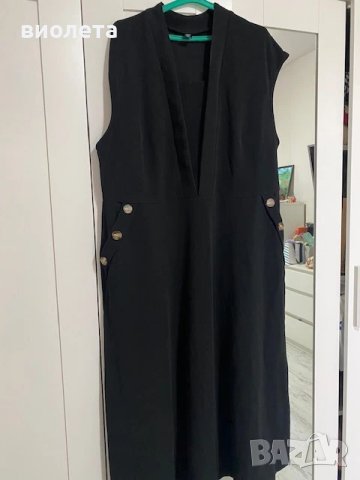 елегантна дамска рокля голям размер