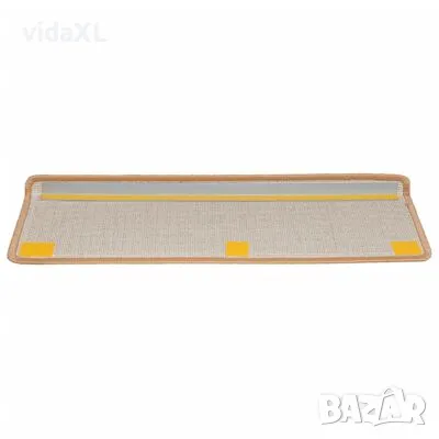 vidaXL Стелки за стъпала, 10 бр, 65x21x4 см, бежови（SKU:149819）, снимка 4 - Други - 48513952