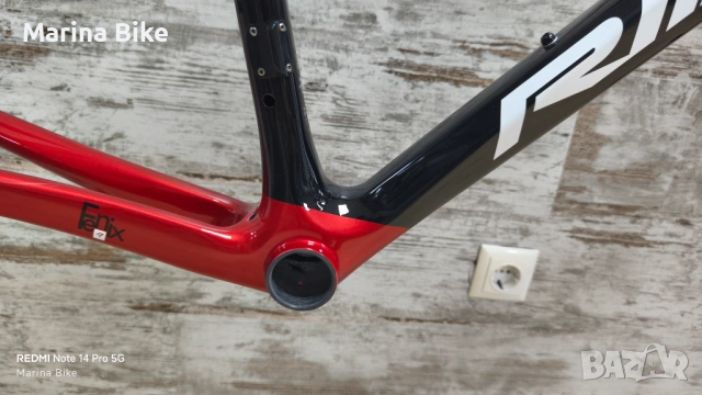 НОВА карбонова шосейна рамка Ridley Fenix SLiC Disc Forza Cirrus Pro | M, снимка 3 - Части за велосипеди - 53219075