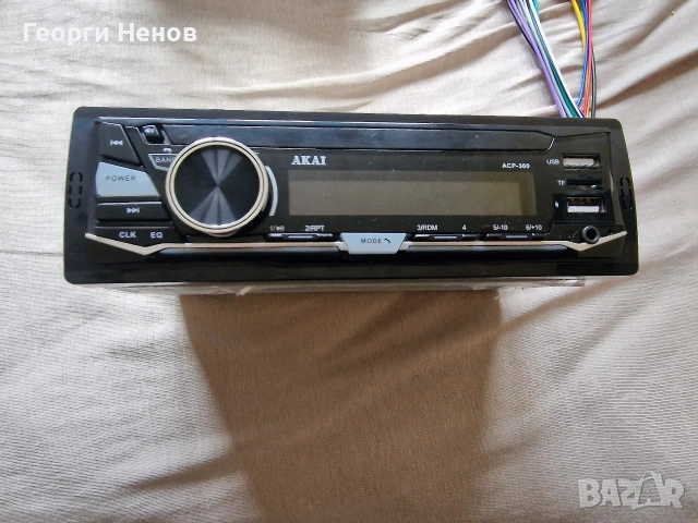 Авто Ресийвър/Радио AKAI ACP-300 - Bluetooth, 2xUSB, Като нов!, снимка 2 - Аксесоари и консумативи - 53234023