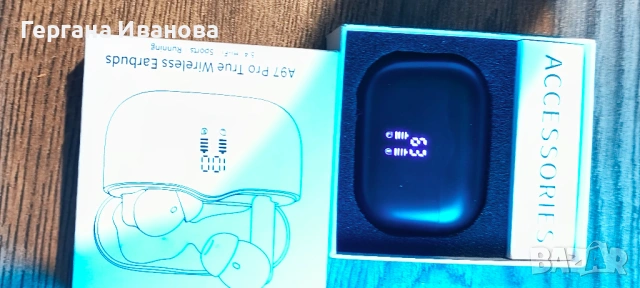 НОВИ Безжични Слушалки A97 Pro – Bluetooth 5.4, LED Дисплей, Hi-Fi Звук