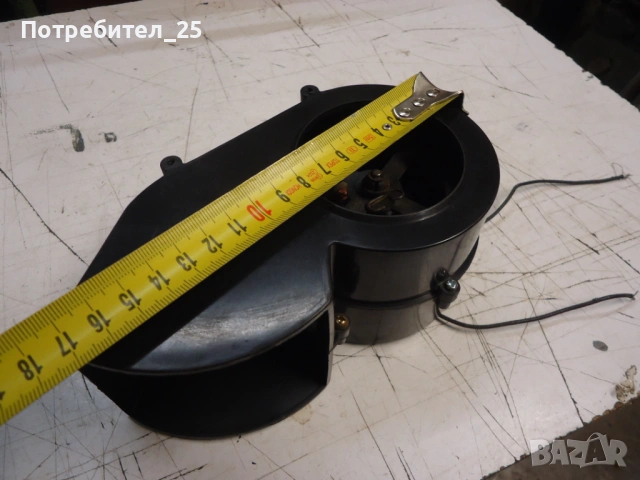 Монофазно вентилаторче, снимка 3 - Електродвигатели - 53776260