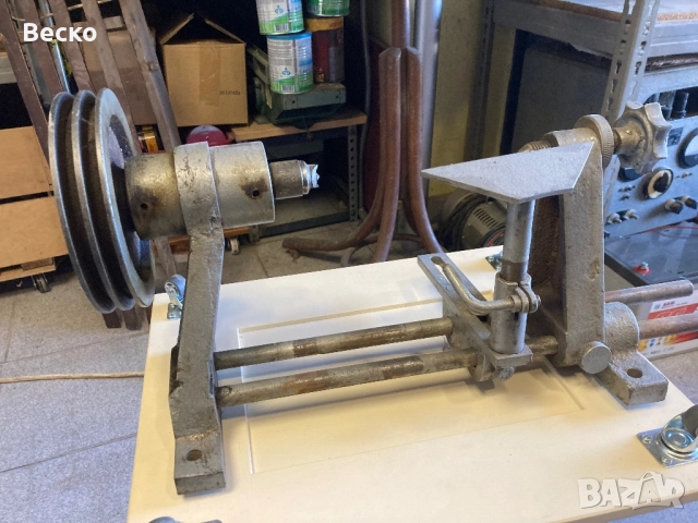 Мини струг за дърво, снимка 2 - Стругове - 52840990