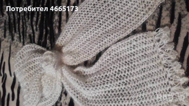 Бял Шал , снимка 4 - Шалове - 53025116