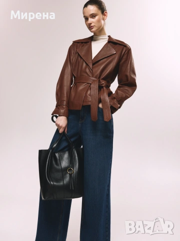 Нова кожена чанта за пазаруване Reserved, снимка 3 - Чанти - 54282034