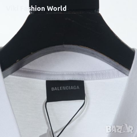 Най-висок клас тениска BALENCIAGA , унисекс тениски Balenciaga t shirt, снимка 5 - Тениски - 45595969