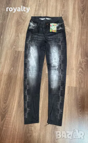 🌺👉 Дамски Клин Имитация на Дънки, снимка 2 - Клинове - 50372742