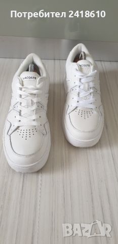 Lacoste Leather Sneakers Mens Size 40.5 /- 26см UK 7 US 9 ОРИГИНАЛ! Мъжки сникърси! Ест. кожа., снимка 10 - Кецове - 45636579