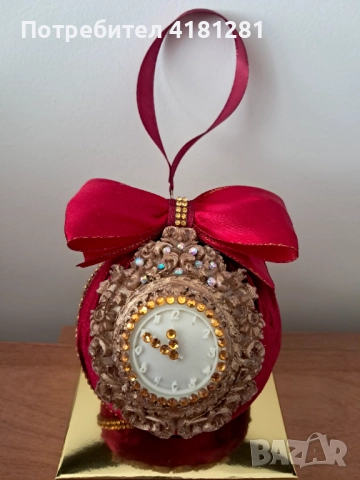 Коледни топки ръчна изроботка, снимка 7 - Декорация за дома - 52516119