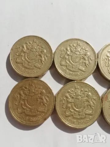 дефектни 1 паунд от 1983 г., снимка 7 - Нумизматика и бонистика - 49606641