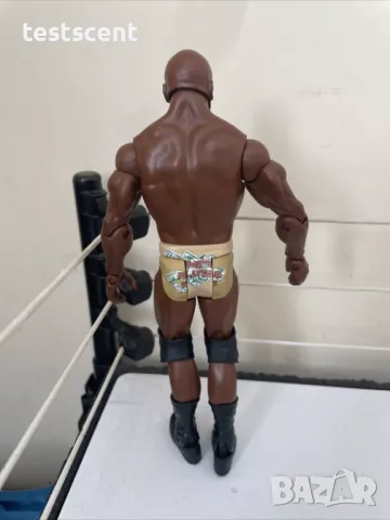 Екшън фигура 2010 WWE Titus O'Neil Тайъс О'нийл Mattel Basic figure wrestling играчка NXT, снимка 4 - Колекции - 48399749