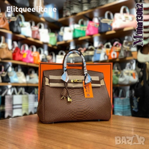 чанти HERMES BİRKİN 35✖️26 CM🎖️ , снимка 8 - Чанти - 52242807