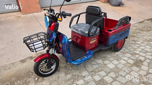 Карго Лукс ел. триколка 1500W,60V , снимка 11 - Мотоциклети и мототехника - 52150669