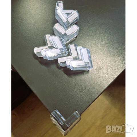 Предпазители за ъгли - 12бр. / Силиконови ъгли за мебели, снимка 4 - Други - 52595584