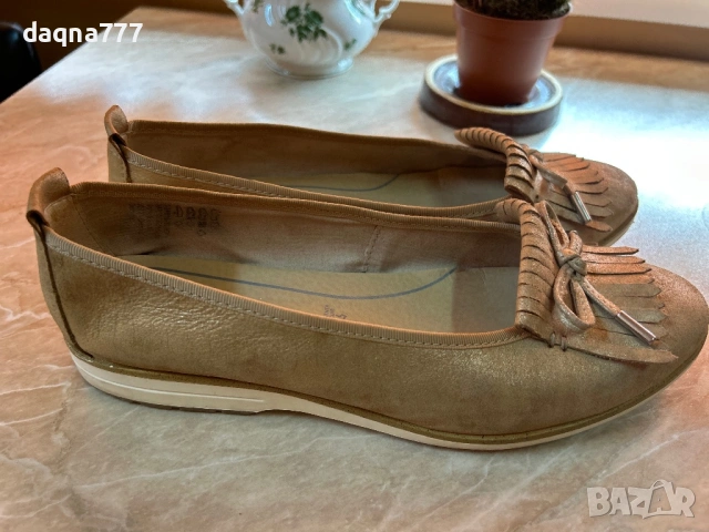 Дамски обувки балеринки/ мокасини Marco TozzI, снимка 4 - Дамски ежедневни обувки - 53900434