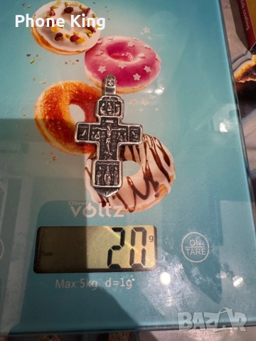  Масивен сребърен ланец с ръчно изработен кръст, снимка 9 - Колиета, медальони, синджири - 53307031