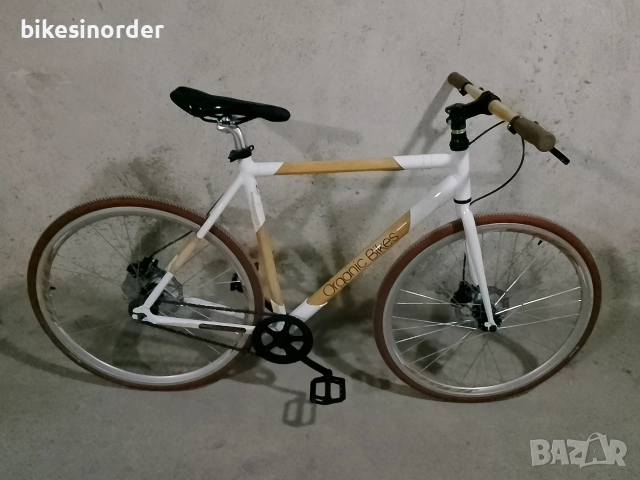 Бамбуков сингъл спийд с хидравлични дискови спирачки 