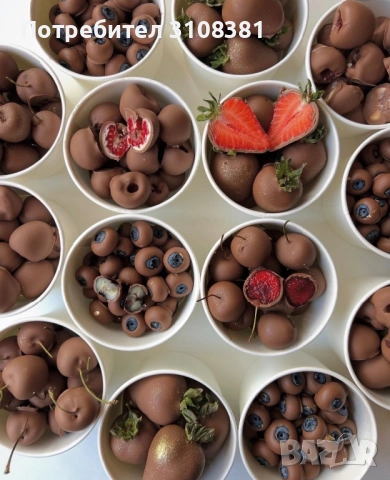 Ягода и сезонни плодове в шоколад, снимка 2 - Други услуги - 53359976