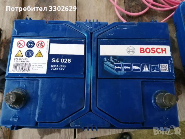 Акумулатор BOSCH 70Ah, снимка 2 - Части - 46596425