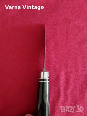  Ловен нож за кожар ст.65х13. Русия. скорпион., снимка 6 - Ножове - 49763609